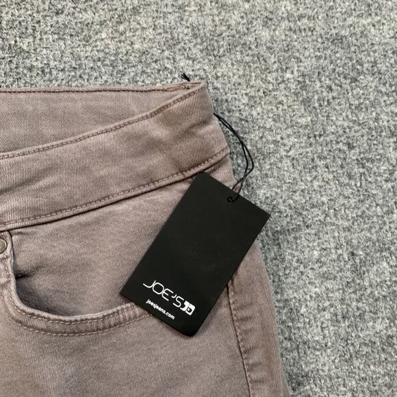 Joes Jeans Womens 30 Mauve Denim Skinny Ankle Mid Rise Stretch Zip Fly Pockets - Picture 3 of 11